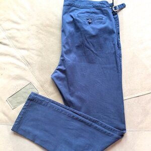 Orlebar Brown - Navy Chino Pant w/ Side Tabs $450 Waist 38